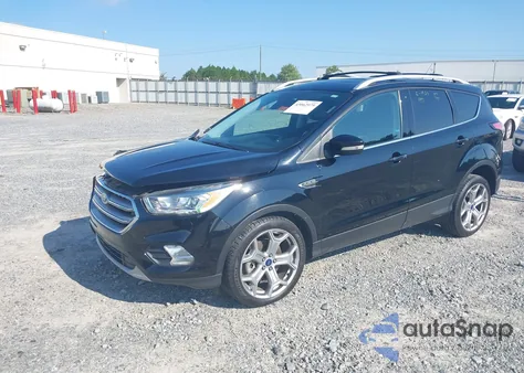 2017 Ford Escape Titanium из США, поврежденный, VIN 1FMCU0J93HUC42859